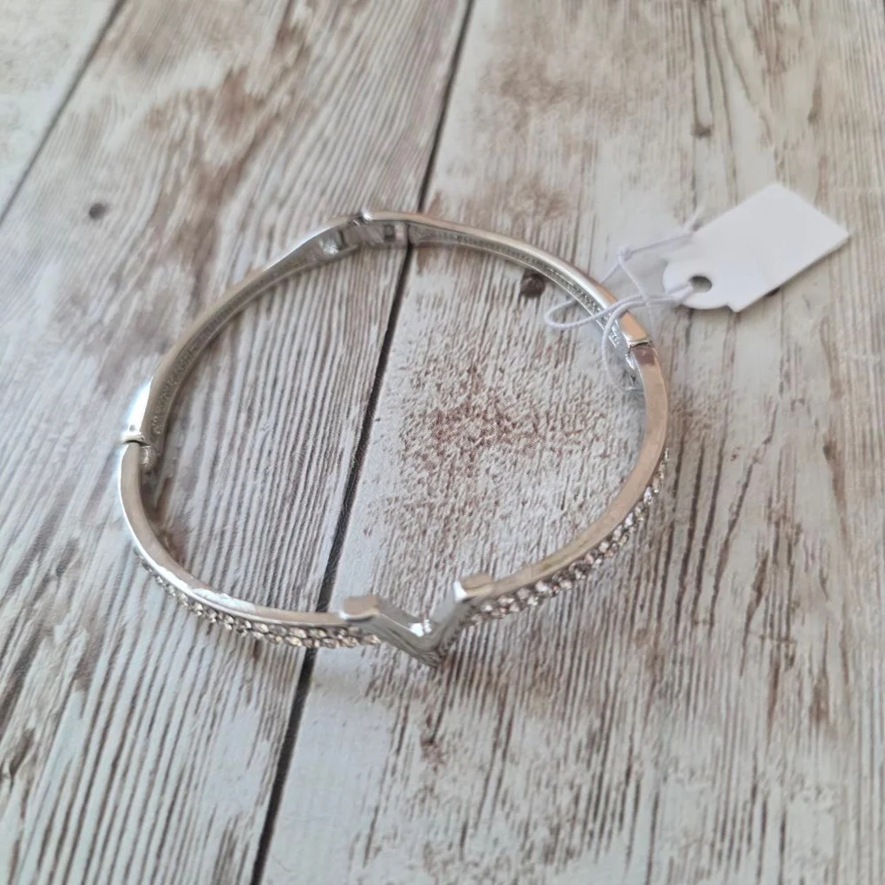 Women's Bangle Bracelet Silver